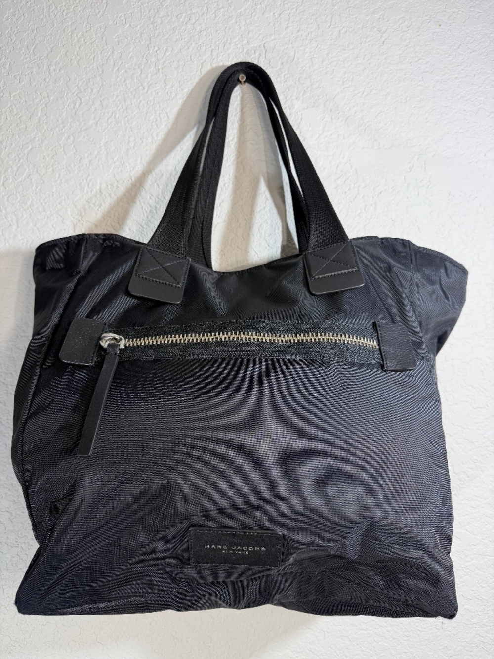 Marc Jacobs Black Nylon Tote Bag
